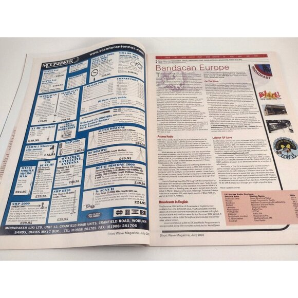 Short Wave Magazine July 2002 DRM Scanning Amateur Radio Satellite Forecast - Picture 3 of 8